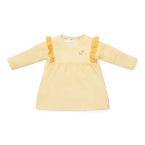 Kjole lang�rmet til babyer |�Little Dutch | Gul