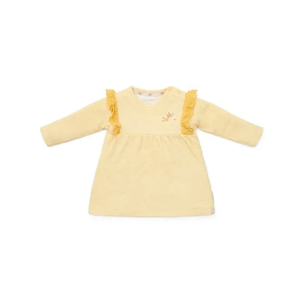 Kjole lang�rmet til babyer |�Little Dutch | Gul