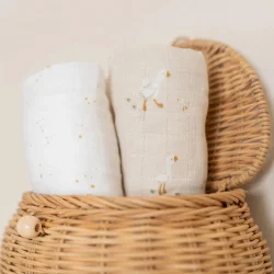 Stofbleer I st af 2 I Little Dutch I kologisk bomuld 