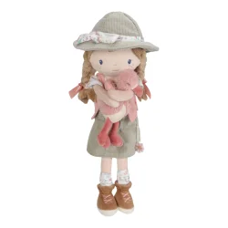 Dukke Rosa I Bamse I Safari Friends I Little Dutch 