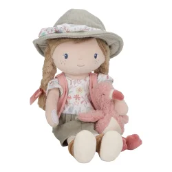 Dukke Rosa I Bamse I Safari Friends I Little Dutch 