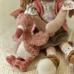 Dukke Rosa I Bamse I Safari Friends I Little Dutch 