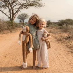 Abe bamse fra Little Dutch I Safari Friends