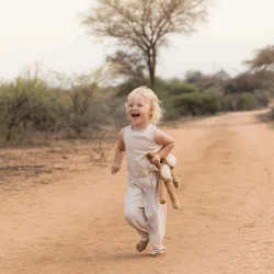 Abe bamse fra Little Dutch I Safari Friends