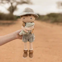 Dukke Jim I Bamse I Safari Friends I Little Dutch
