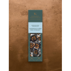 Karameller l Karamel kompagniet l Lakrids &amp; flde med sydesalt l 138g