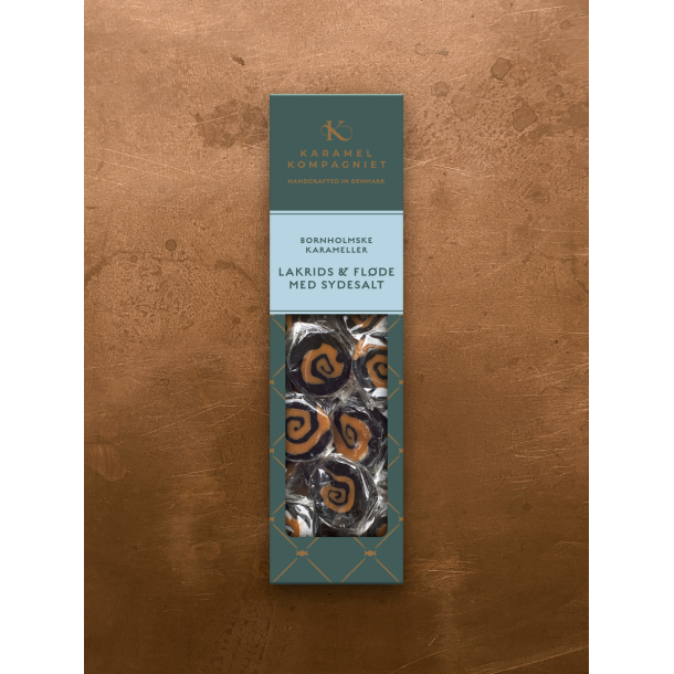 Karameller l Karamel kompagniet l Lakrids &amp; flde med sydesalt l 138g