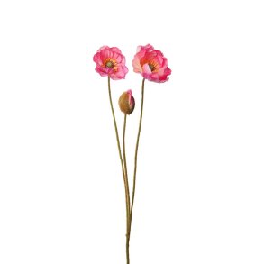 Valmue | Lyser�d I Kunstig blomst I Mr Plant