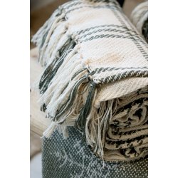 Plaid med ternet mnster I Hndvvet | ChiqAntique