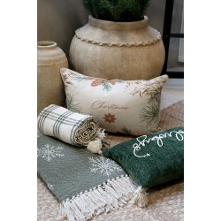 Pude med julemotiv | ChiqAntique