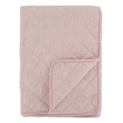 Quilt med lyser�de striber I Chic Antique