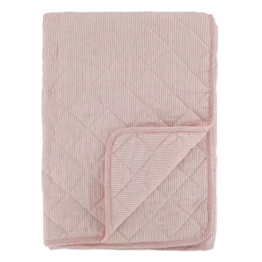 Quilt med lyser�de striber I Chic Antique