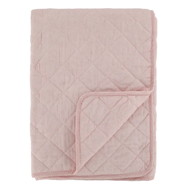 Quilt med lyser�de striber I Chic Antique