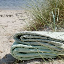 Quilt med blomster I 180x130cm I ChiqAntique