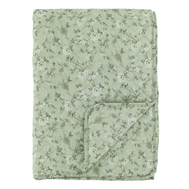 Quilt med blomster I 180x130cm I ChiqAntique