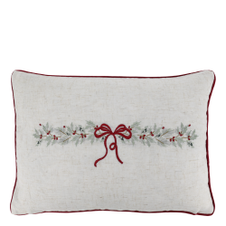 Julepude med broderi |�50x35cm