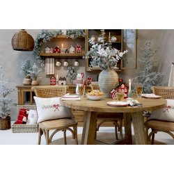 Julepude med broderi |�50x35cm