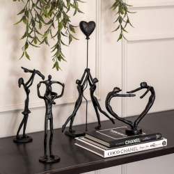 Figur l Metal l Hjerteballon l 20X6X35CM SPEEDTSBERG