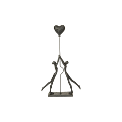 Figur l Metal l Hjerteballon l 20X6X35CM SPEEDTSBERG