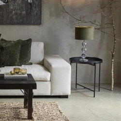 Bordlampe l Velour l Grn l D28 x 54cm l Speedtsberg |