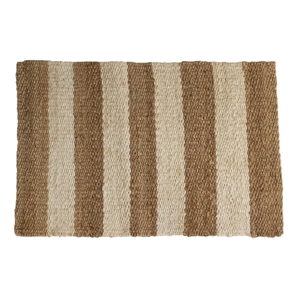 Gulvtppe m antislip | 60x90cm | Jute | Speedtsberg
