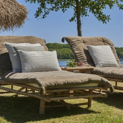 Speedtsberg, Stribet pude 60X60 bomuld