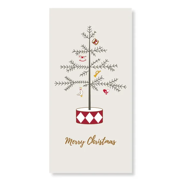 Serviet med julemotiv | Speedtsberg | 20x10cm