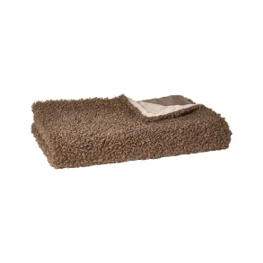 Plaid i pels-lignende design | Brun | Speedtsberg