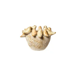 Skjuler med fugle i keramik | 13x9cm | Speedtsberg