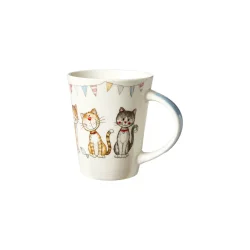 Porcel�nskrus med kattemotiv fra Speedtsberg
