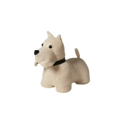 D�rstopper hund i Hvid l Beige fra Speedtsberg