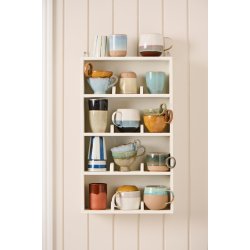 Keramik krus fra Ib Laursen i bl | uden hank