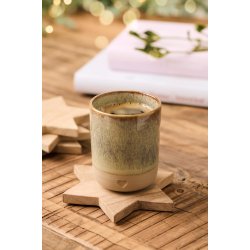 Keramik krus fra Ib Laursen i naturfarvet | uden hank