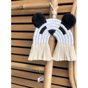 Macrame panda