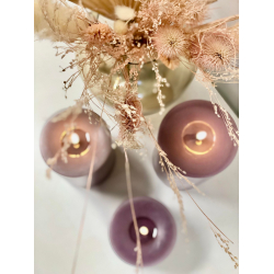 LED Lys l Deluxe Homeart l Lilla l D10 x H15