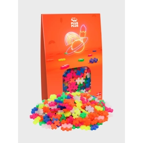 PlusPlus | Neon Farvemix | 300PCS | Legetj