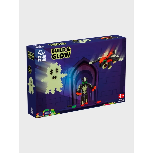 PlusPlus | Glow in the dark | Selvlysende Figurer | 360 pcs