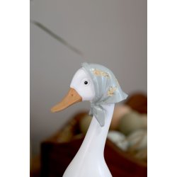 G�s med t�rkl�de &amp; hat I S�t af 2 stk I ChiqAntique