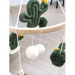 Baby uro med kaktusser | Macrame | Hndlavet