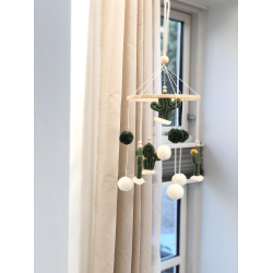 Baby uro med kaktusser | Macrame | Hndlavet