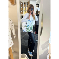 BOMULDSTASKE KOLOGISK - BLUE FLOWER GARDEN JIM LYNGVILD | Koustrup &amp; Co