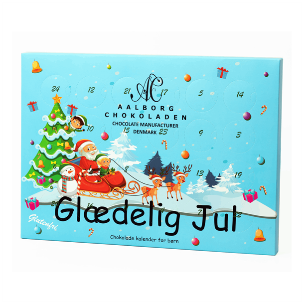 Julekalender til brn fra Aalborg chokoladen | Glutenfri