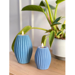 LED Lys l Deluxe Homeart l Bl l D7,5 x H10