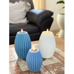 LED Lys l Deluxe Homeart l Bl� l D7,5 x H10