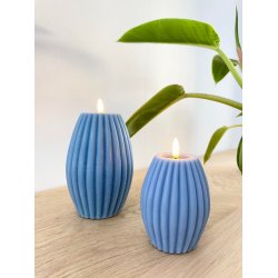 LED Lys l Deluxe Homeart l Bl� l D7,5 x H10