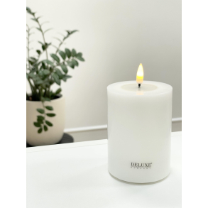 LED Lys l Deluxe Homeart l Hvid | D7,5 x H10