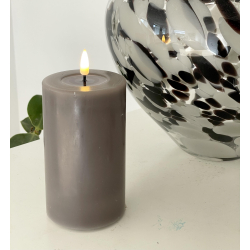 Brunt Bloklys 7,5 * 12,5 cm, deluxe homeart