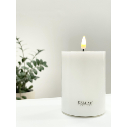 LED Lys l Deluxe Homeart l Hvid | D7,5 x H10