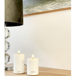 LED Lys l Deluxe Homeart l Hvid | D7,5 x H10