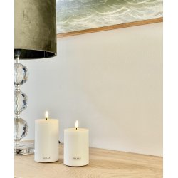 LED Lys l Deluxe Homeart | Hvid | D7,5 x H12,5